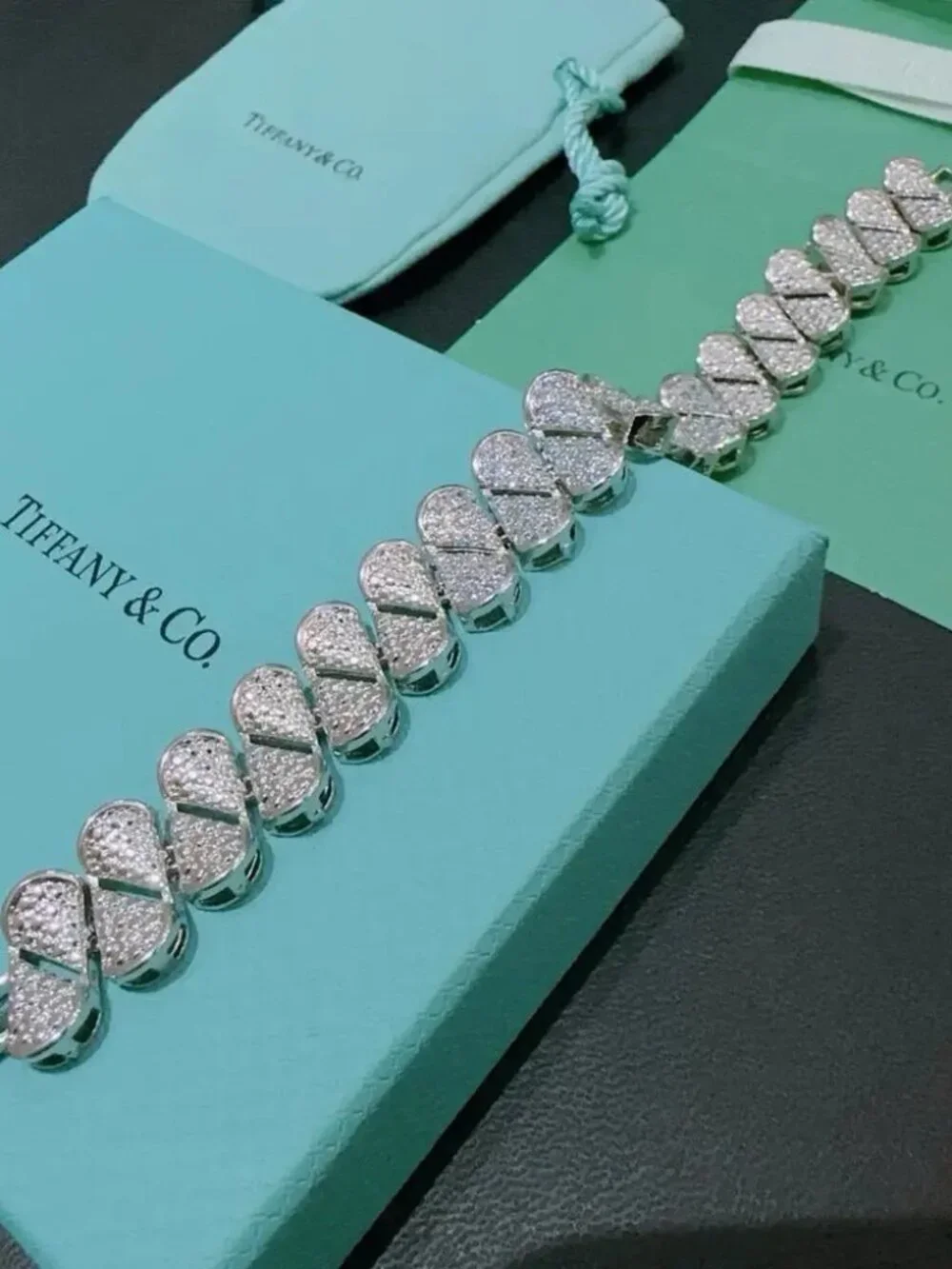 Tiffany & Co. Commemorative Edition Marquise-Cut Bracelet